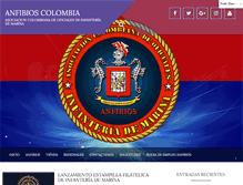 Tablet Screenshot of anfibioscolombia.org